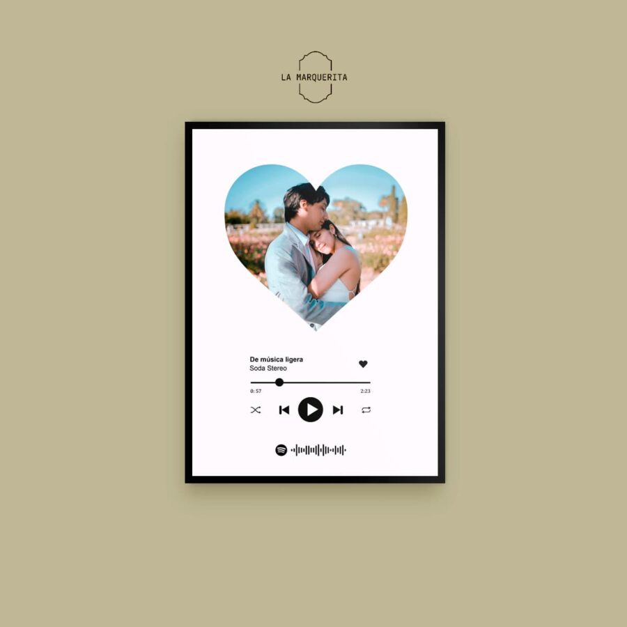 cuadro spotify la marquerita